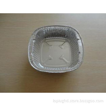 SGS Square Aluminum Foil Tray  Korea Cookware For Noodle 0.